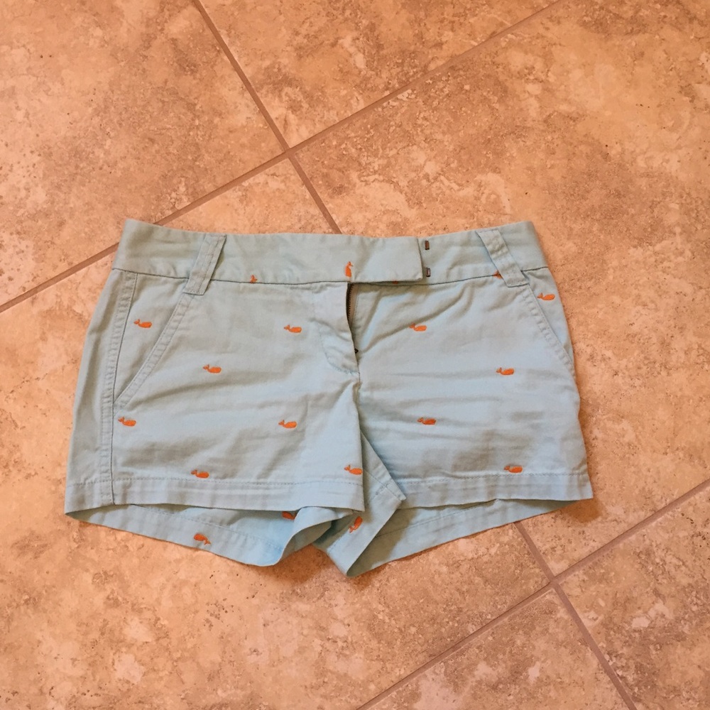 🎉Wardrobe Goals HP J Crew Chinos w/Whale Print