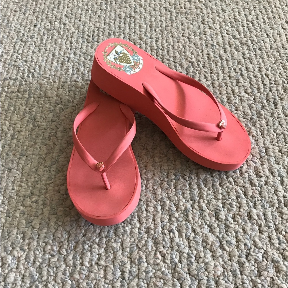 Juicy Couture flip flops