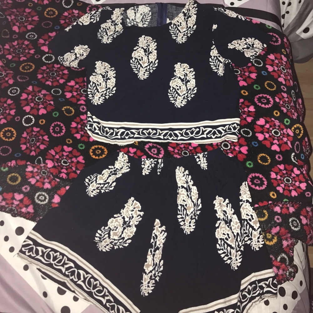 crop top and Semi High waisted shorts  set