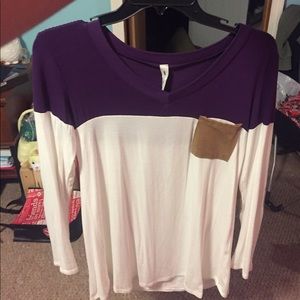 Long sleeve with elbow pads, worn only twice