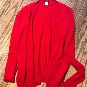 J.Crew Red Cardigan (fits more like a small)
