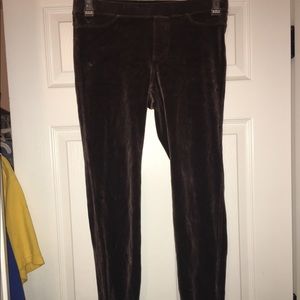 NWOT Hue brown leggings