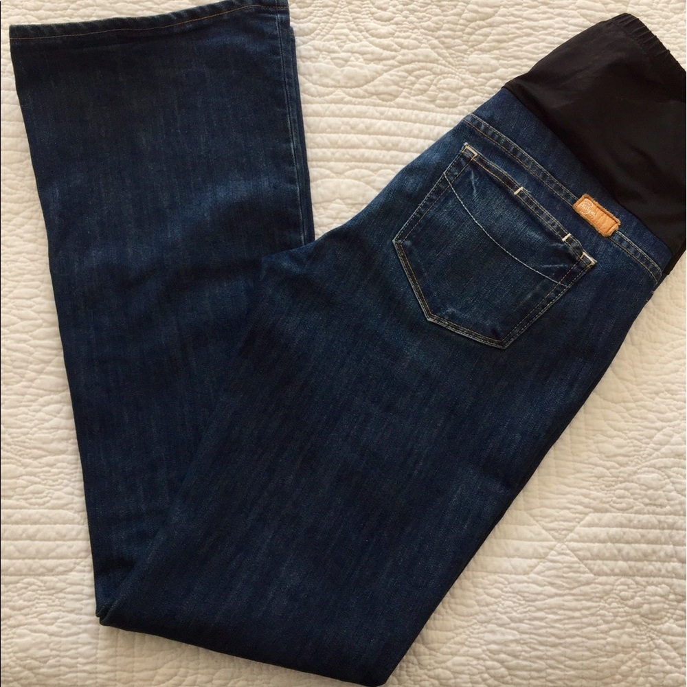 Paige Denim Laurel Canyon Flair Maternity Jeans