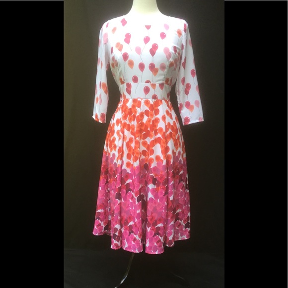 eshakti Dresses & Skirts - New Eshakti Balloon Fit & Flare Dress L 12