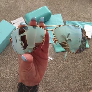 Tiffany & Co TF3021 Aviator Sunglasses