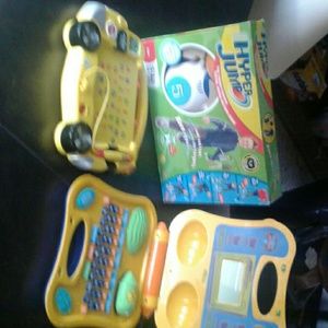 Assorted kids activities/toys/electronics