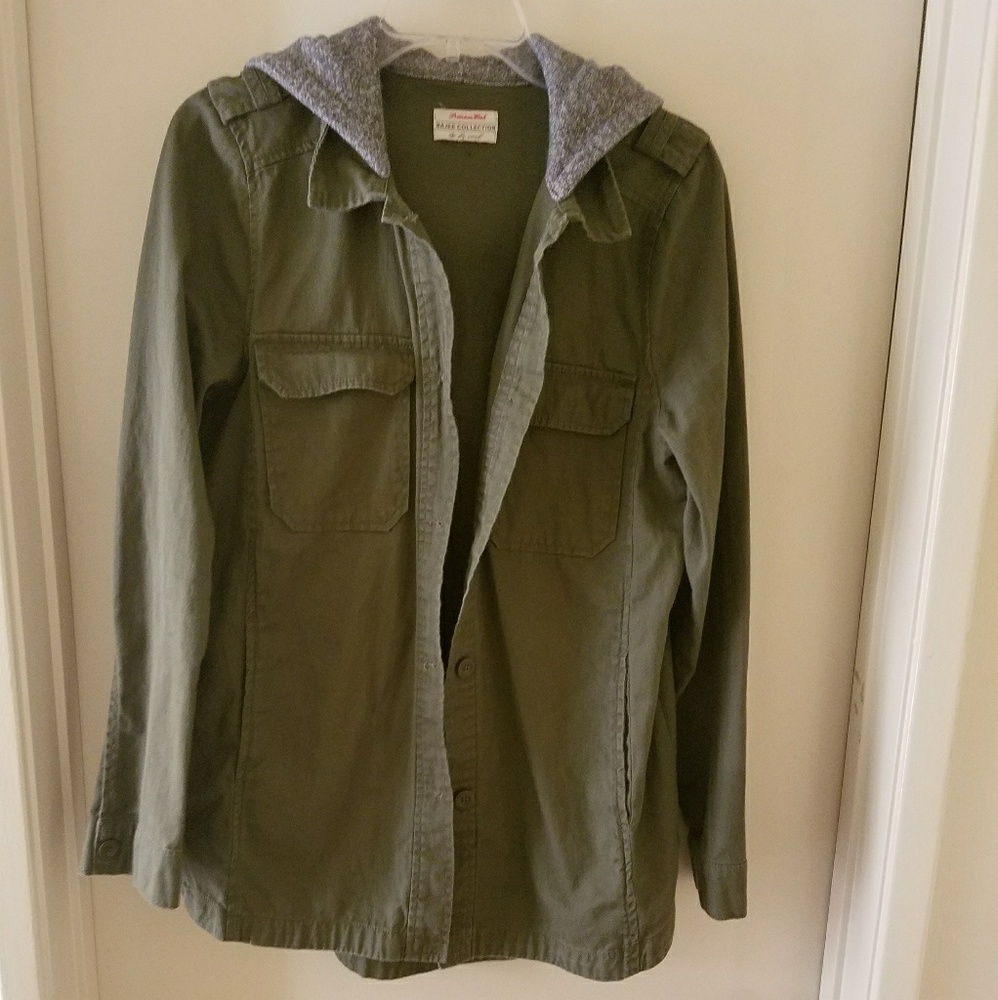 Olive green jacket
