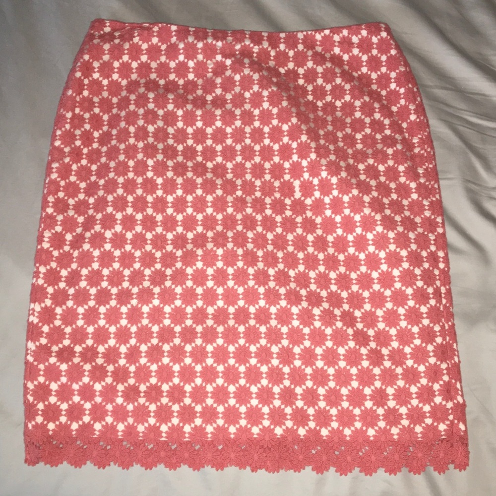 Talbots Flower Skirt