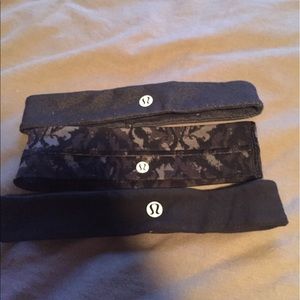 COMBO of three lululemon headbands!