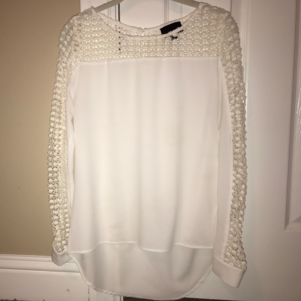 White LACE shirt