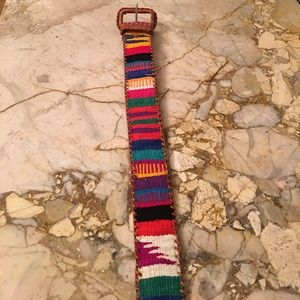 Authentic Guatemalan embroidered belt.