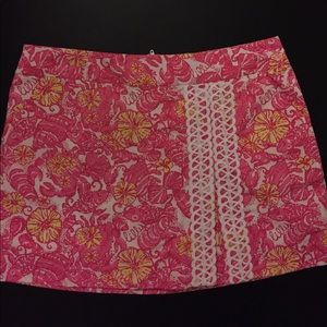 New w/o tags lily Pulitzer skort! Sz 4