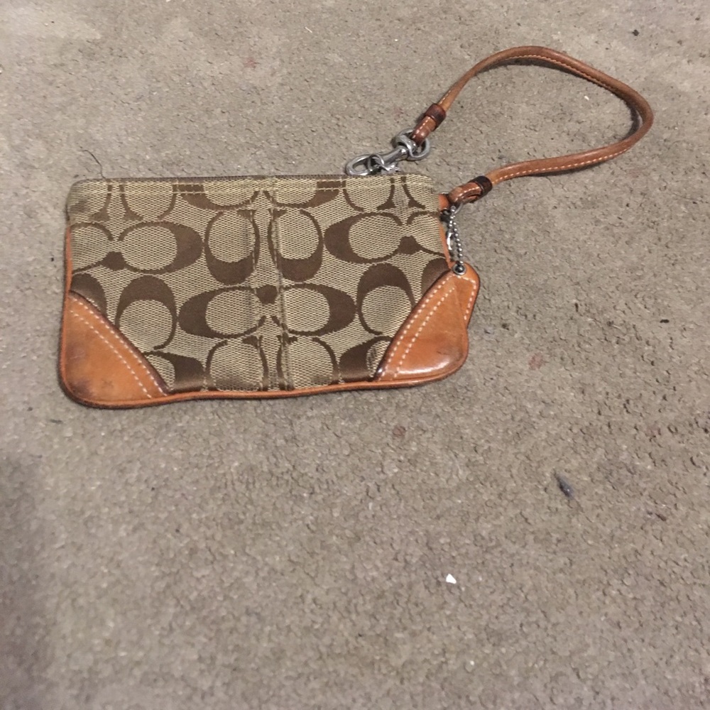 Coach wristlet