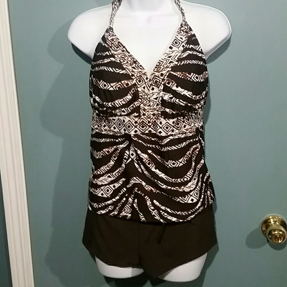 Bathing suit, brown