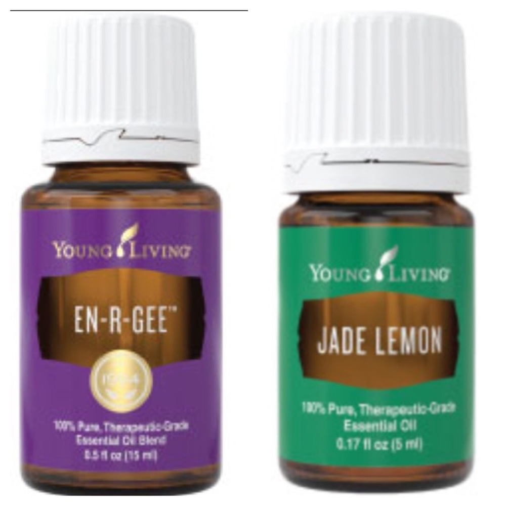 EN-R-GEE and Jade Lemon Young Living Oils
