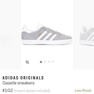 adidas original gazelle sneakers