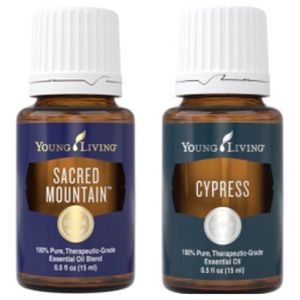 Sacred Mountain and Cypress Young Living Oils