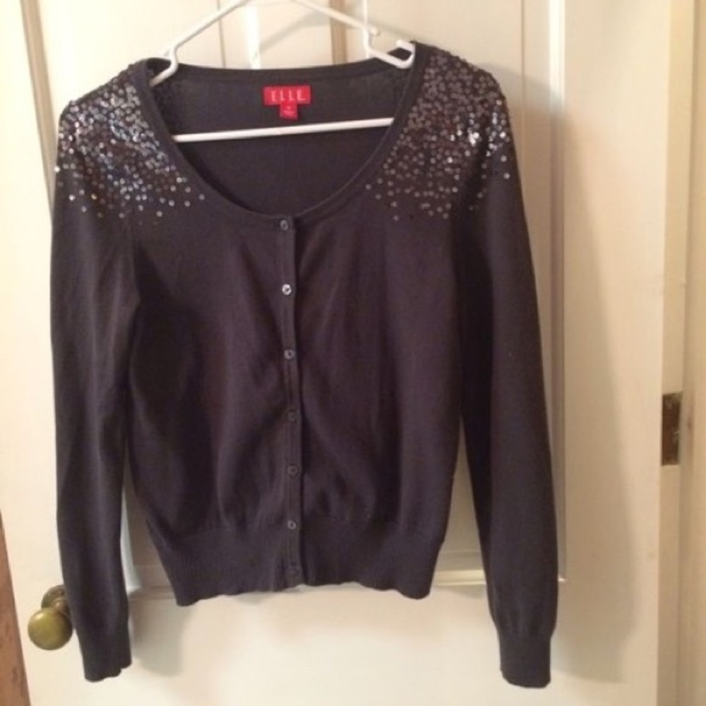 ELLE - Sequined Sweater