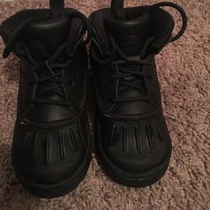 Black ACG Nike boots in toddler size 8C