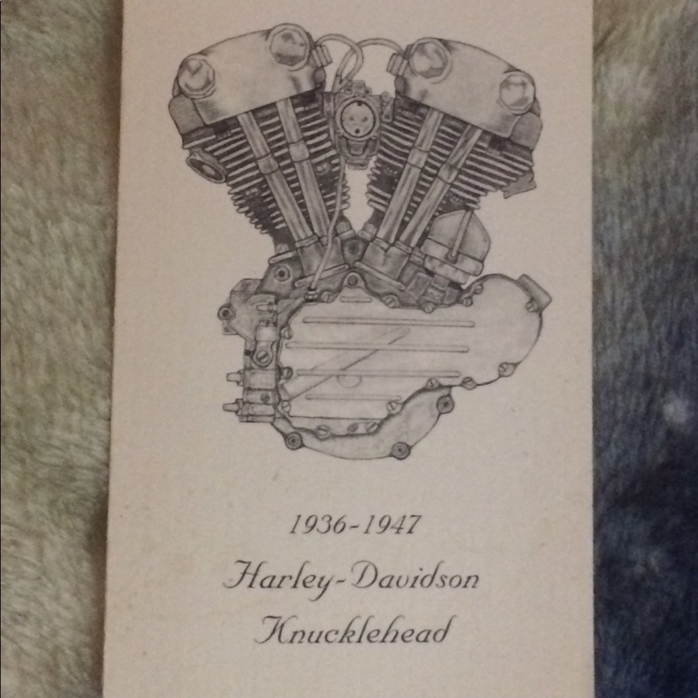 Harley-Davidson Knucklehead Art Print