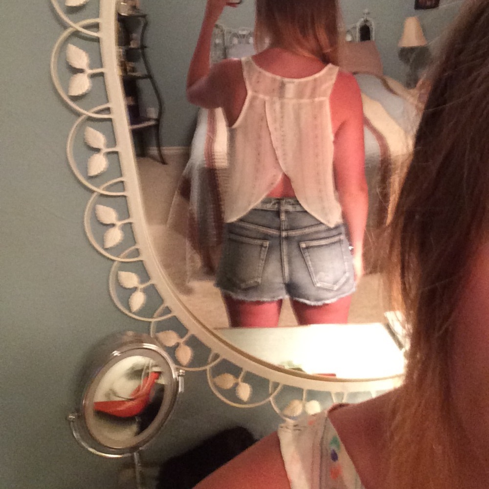 Aztec chiffon tank - Picture 2 of 3