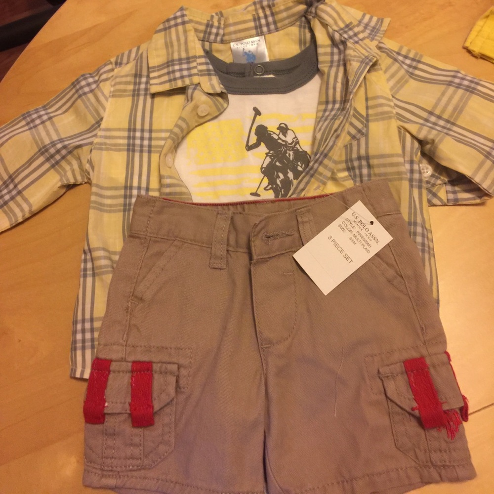 3 pices NWT U.S. POLo ASSN 3 pices 💝 cute