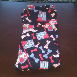 NWT LulaRoe AMERICANA OS dogs!!