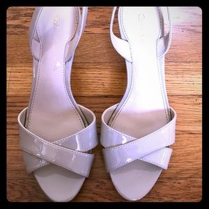 Calvin Klein Cream Heels