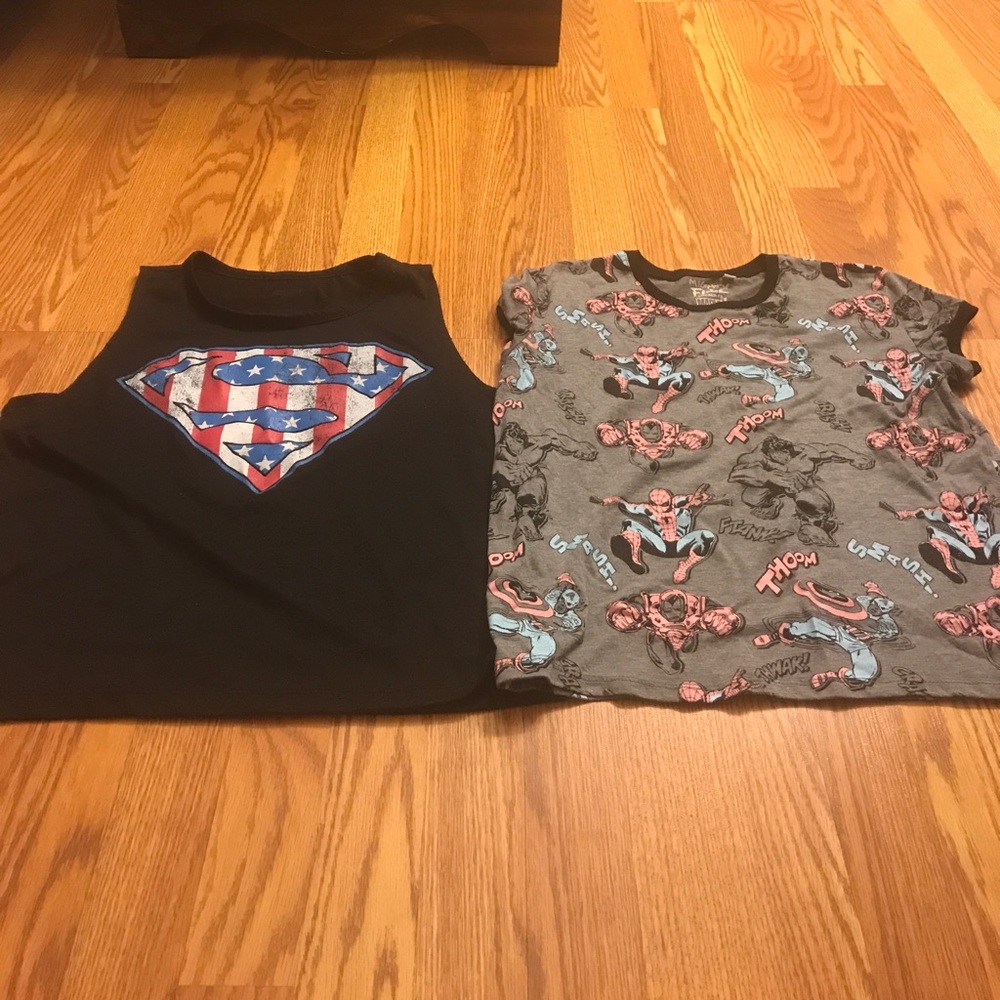 Super hero shirts