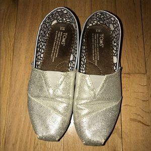 Sparkly Glitter TOMS Shoes