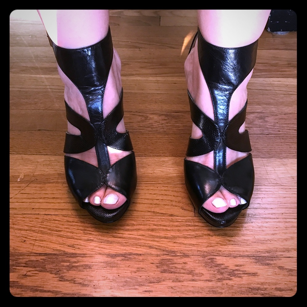 Black Nine West Heels