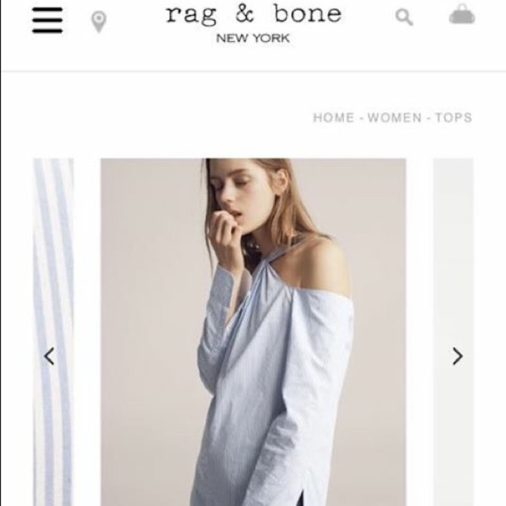 Rag & Bone Brand New Collingwood Top