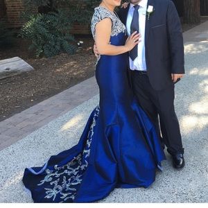 Beautiful royal blue dress