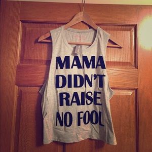 Heather Gray tank top