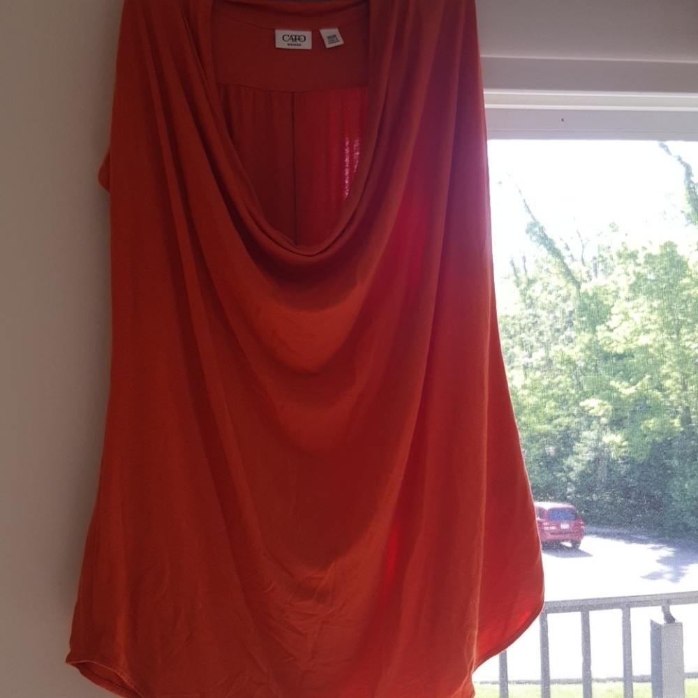 Burnt Orange Cato shirt