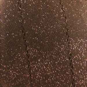 Sparkly Brown Long sleeves dress