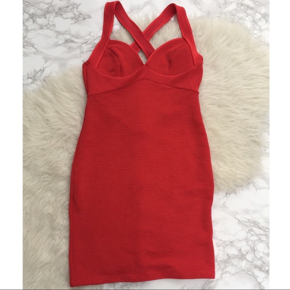 Topshop Dresses & Skirts - Topshop red bodycon dress. Topshop dress. Topshop