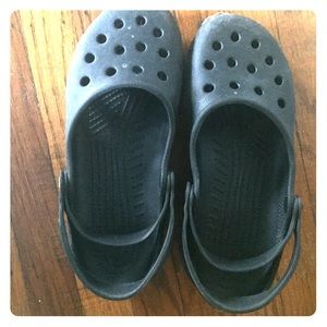 Pre-Owned Black Crocs