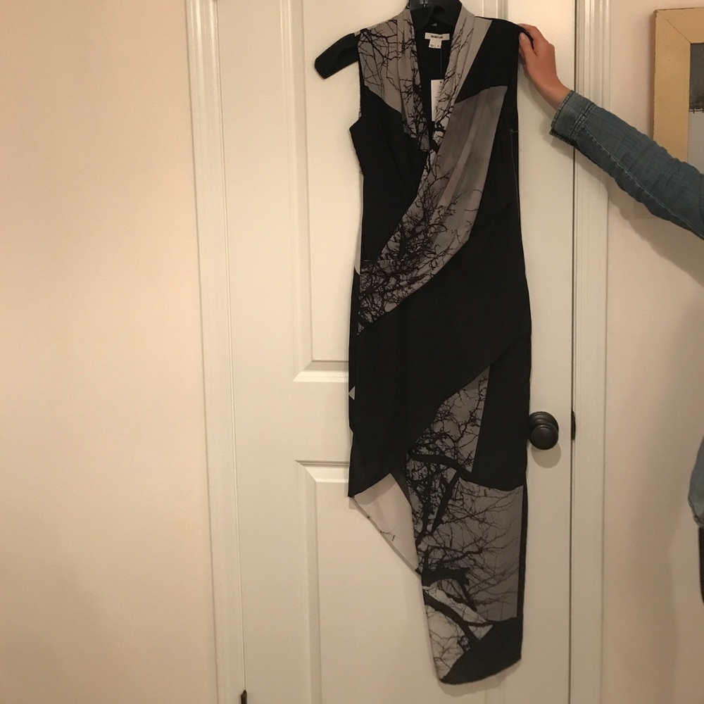 Helmut Lang asymmetrical dress