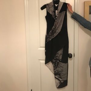 Helmut Lang asymmetrical dress