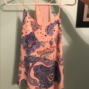 Express pink Barcelona tank