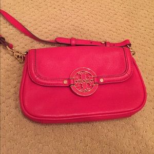 Red Tory Burch Crossbody