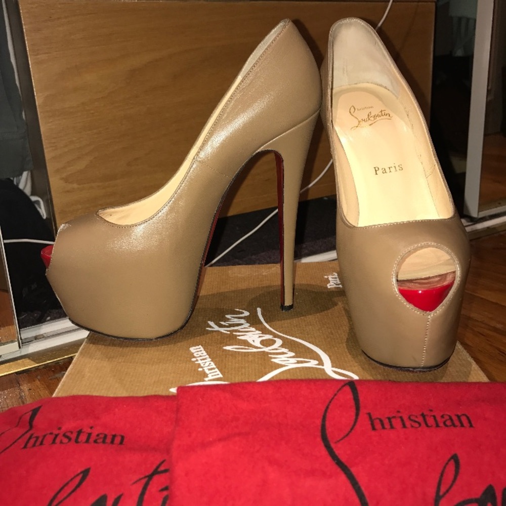 Highness 160 Kid/Patent Toe Louboutins