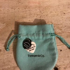 Tiffany two heart pendant