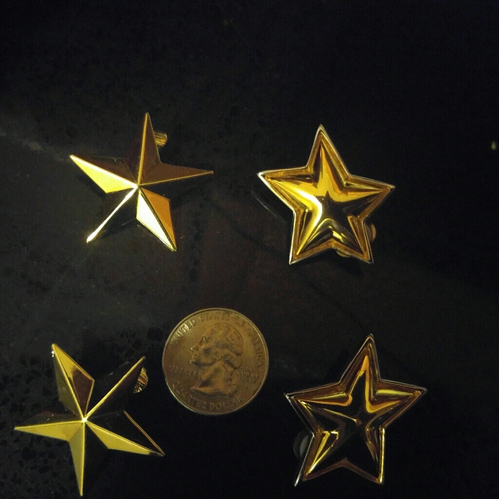 Vintage costume earrings/ Faux