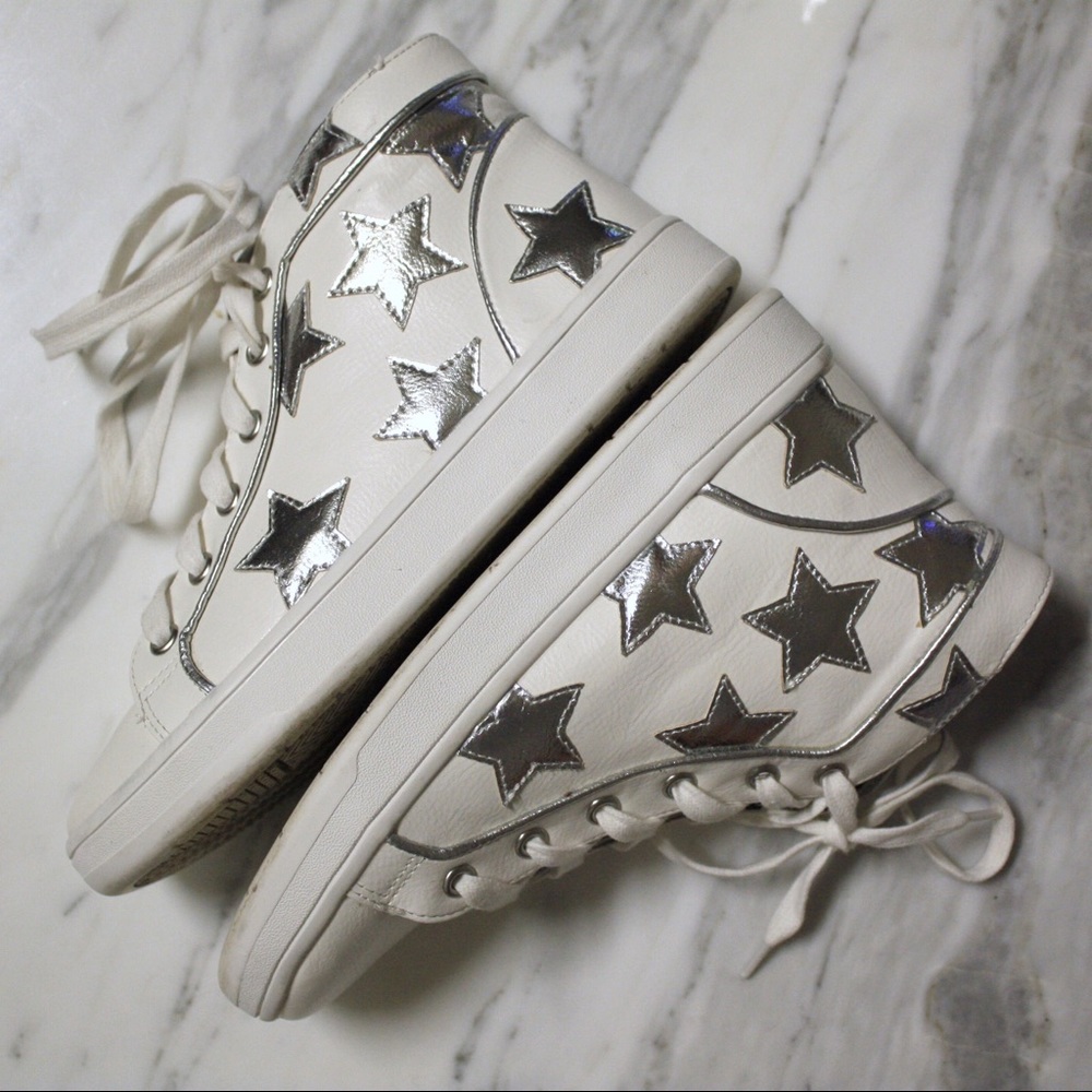 🚫SOLDBetsey Johnson High Top Star Sneakers
