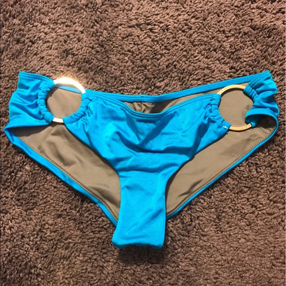 Victoria secret   Turquoise bikini bottom - Picture 1 of 3