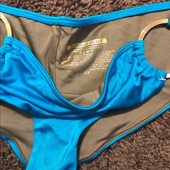 Victoria secret   Turquoise bikini bottom - Picture 3 of 3