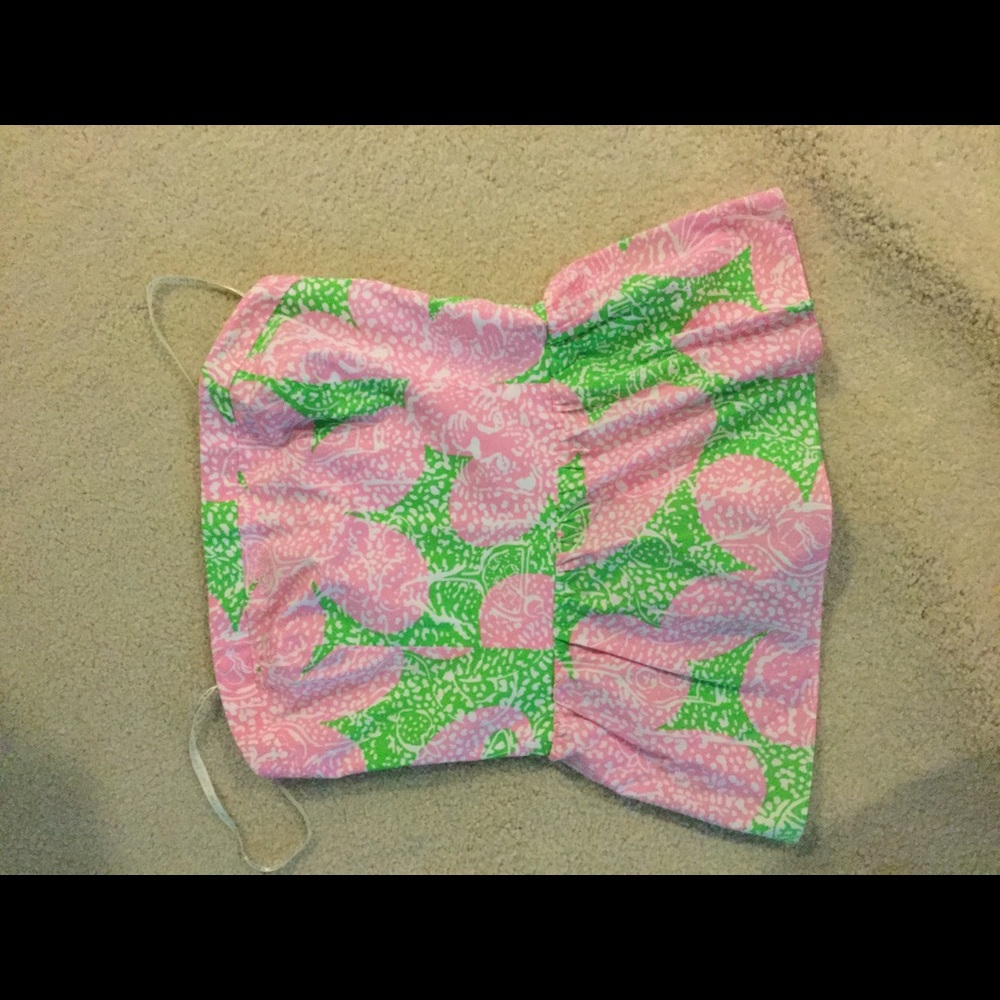 Lilly Pulitzer Strapless Top