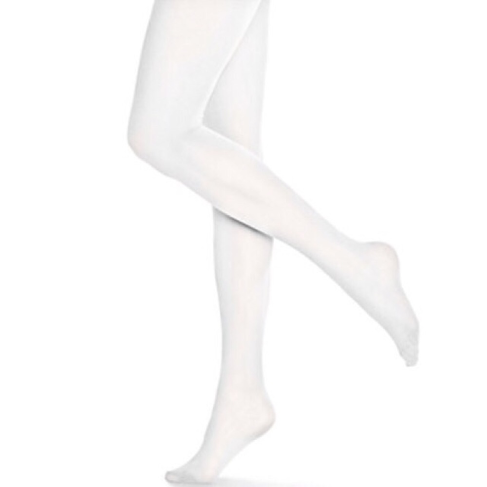 American Apparel Pantyhose White